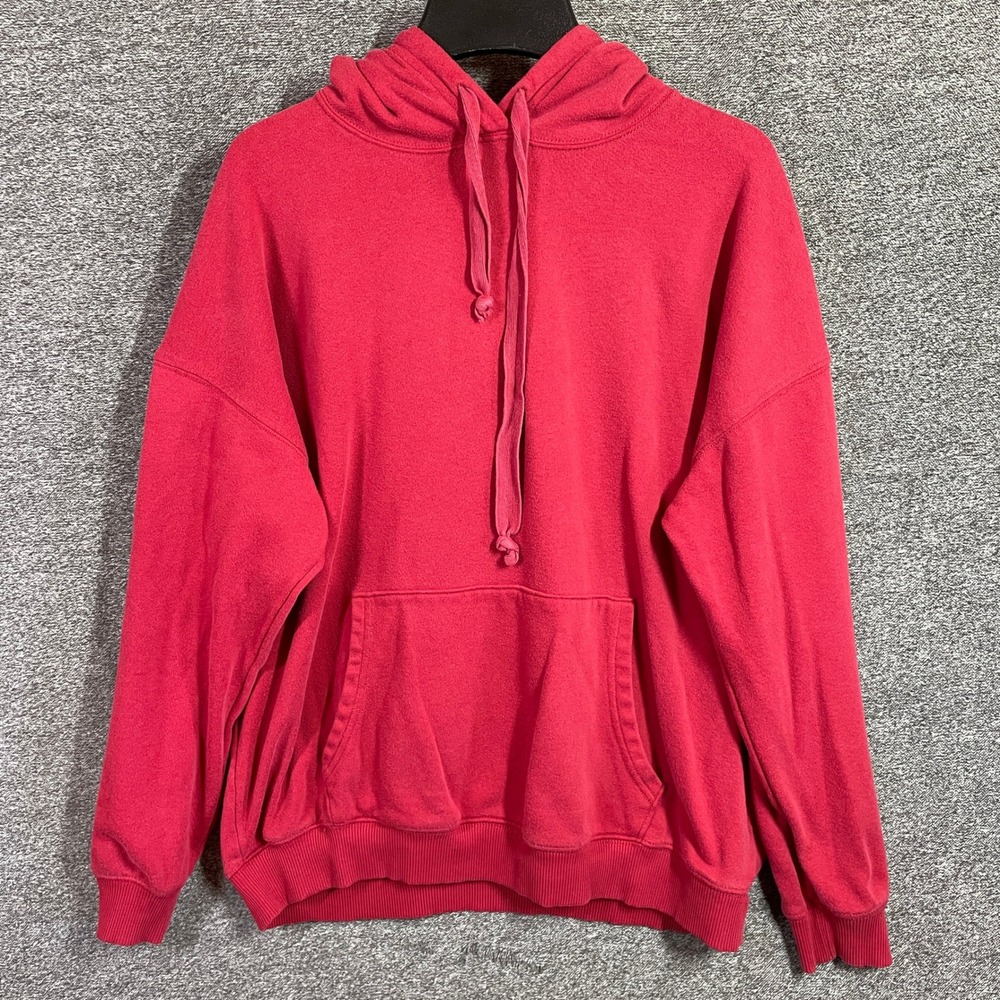 American Eagle Ahh-mazingly Soft Jegging Fit Hoodie Pink Red Small Oversized